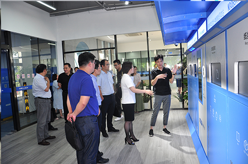 丁书记调研hth官网入口物联网产业园企业