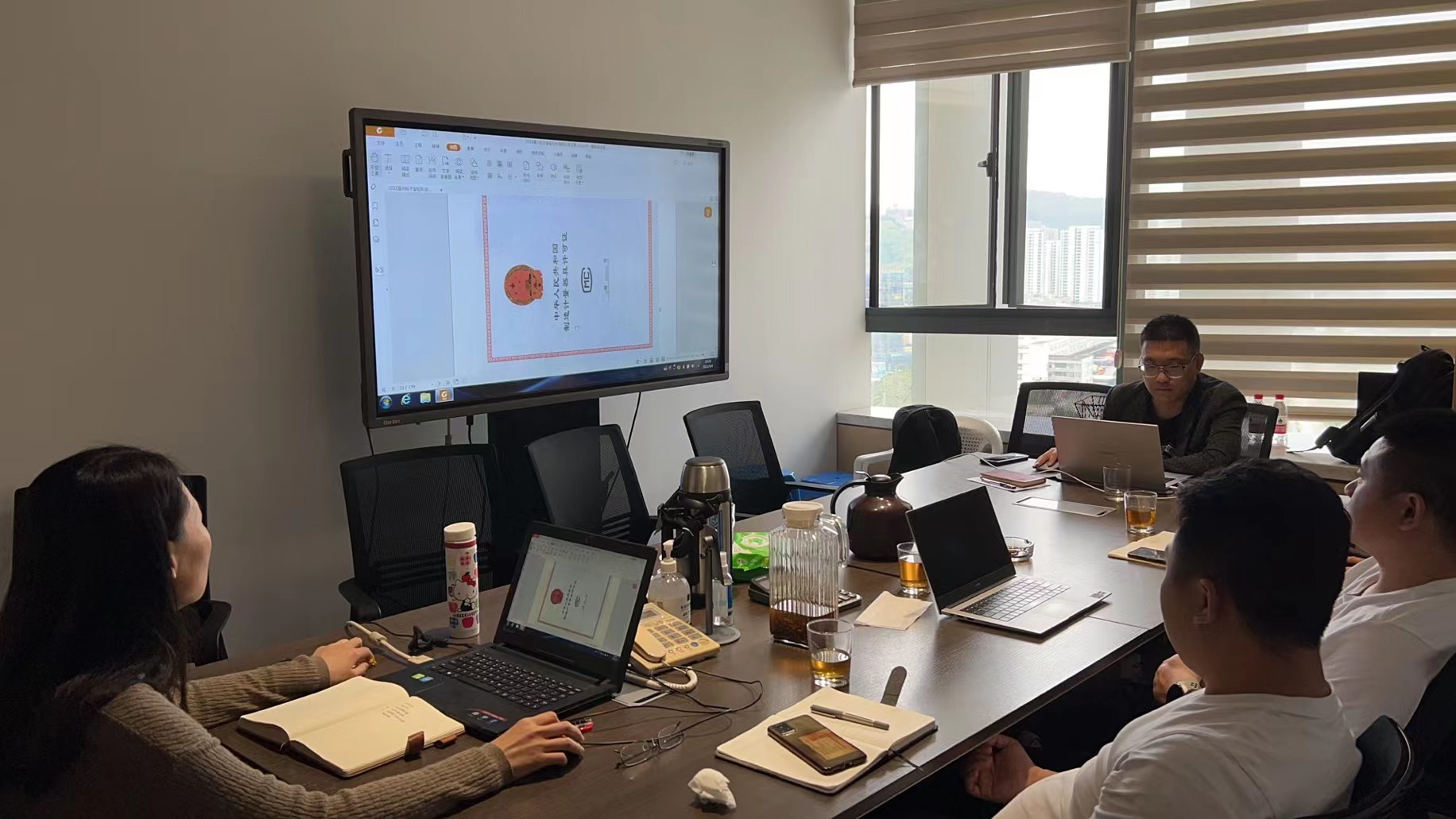 hth官网入口集团总裁柯建东率队赴福州科杰子公司指导工作